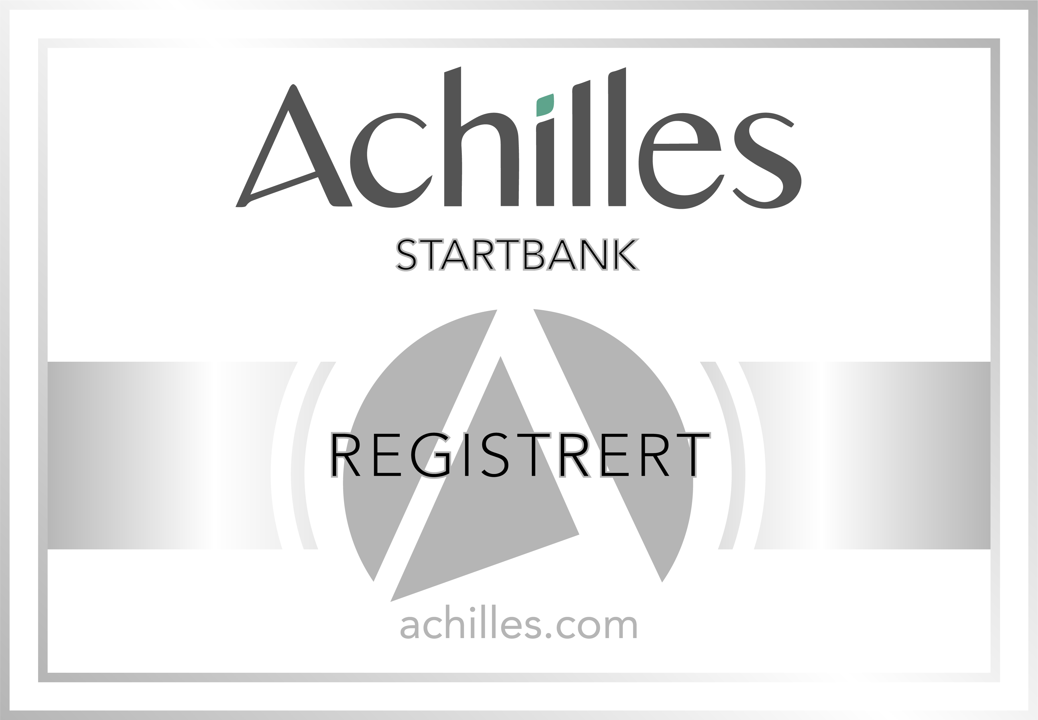 Achilles StartBANK registrert leverandør